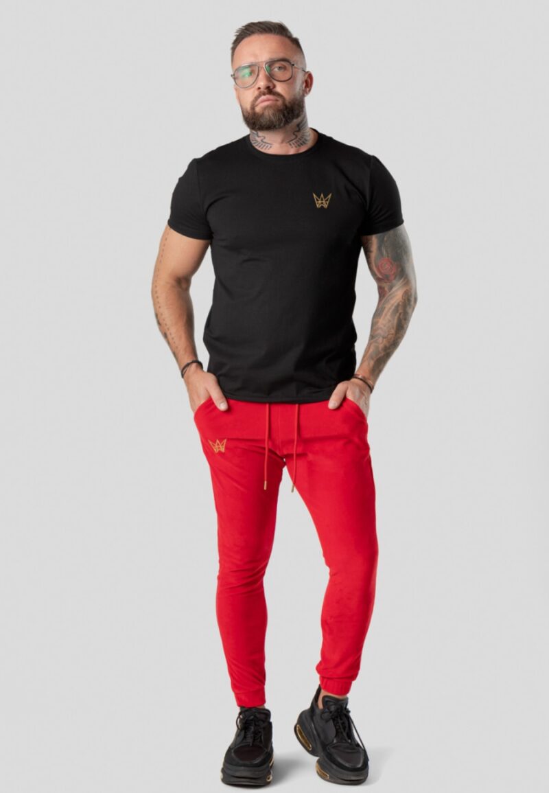 TRIČKO OFICIÁLNE TRES AMIGOS ČIERNA PACO SLIM FIT