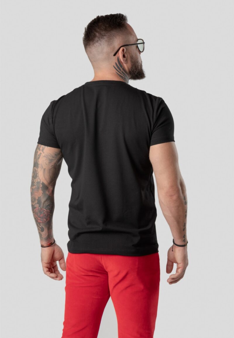 TRIČKO OFICIÁLNE TRES AMIGOS ČIERNA PACO SLIM FIT